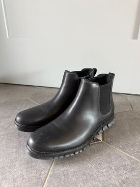 Cole Haan Men's Black Chelsea Boots